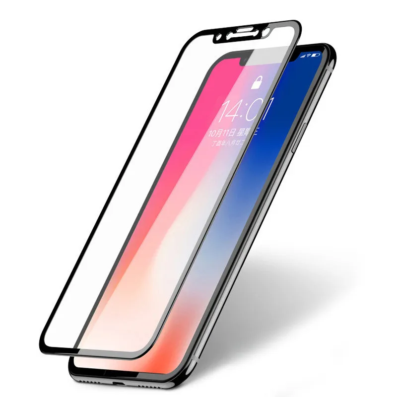 Пленка из закаленного стекла для iphone XS XR Max защитная пленка на весь экран 6 6s 7 8 Plus X