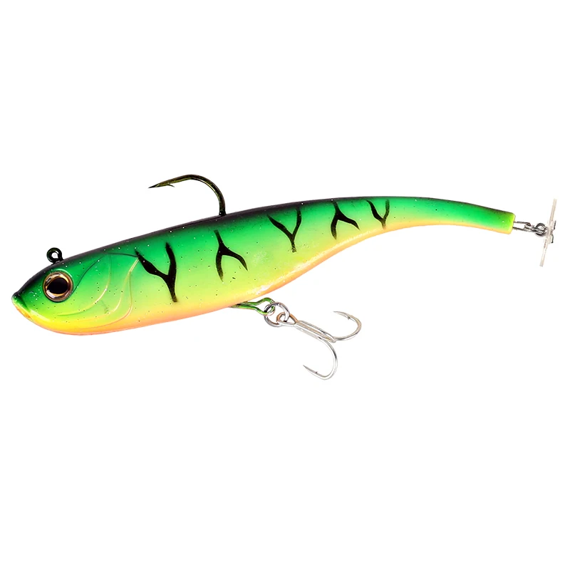 Kingdom Fishing Bait 47 г 150 мм свинья Shad 6 воблеров искусственная Мягкая приманка с пластиковой пластиной приманка peche leurre 8802 - Цвет: 8802-2