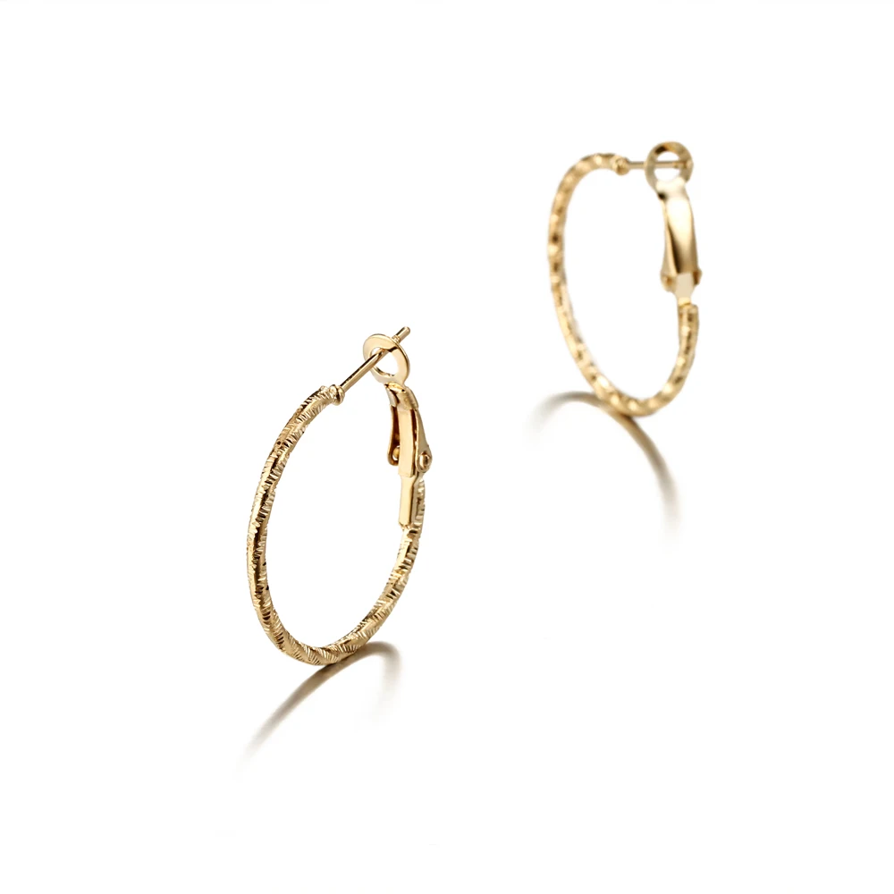 Комплект сережек для женщин и девочек IF ME большая геометрическая круглая форма в