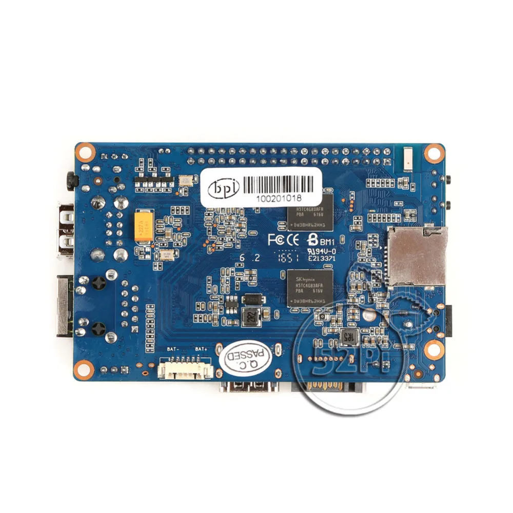 Четырехъядерный процессор банан Pi M2U 2 Гб ОЗУ с SATA Wi-Fi Bluetooth 8 eMMC одна плата 1 шт. 3 дБ |
