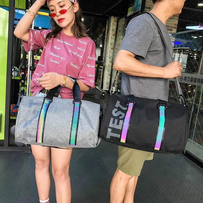 

SAFEBET Fashion Men WomenTravel Bag Shoulder Bag Portable Large capacity Waterproof Women Handbag Duffle Bag Trolley travel bag