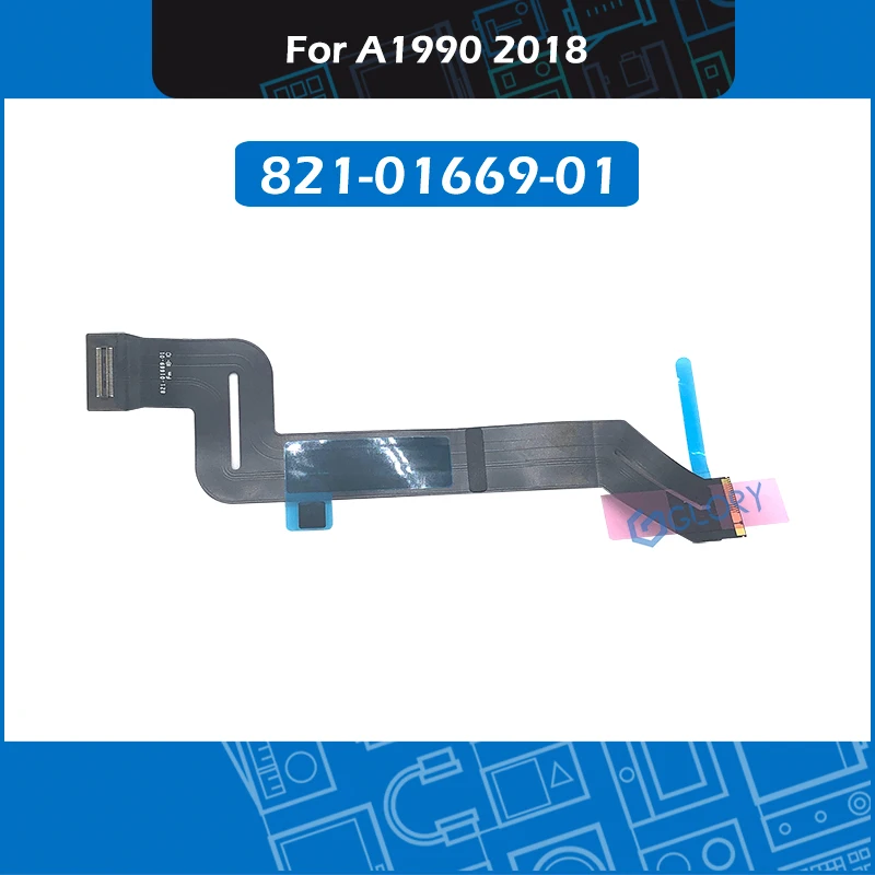 

Оригинальный A1990 тачпад гибкий кабель 821-01669-A/01 для Macbook Pro Retina 15 "Mid 2018 Trackpad замена кабеля MR932 MR942