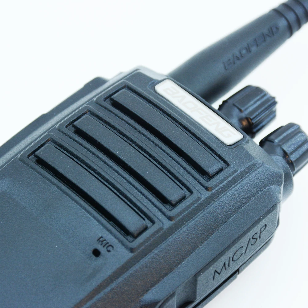 1 пара BAOFENG UV 6 портативный приемопередатчик 136-174/400-480 МГц UHF/VHF 8 Вт мощность передачи и PTT гарнитура ham Interphone Walkie Talkie