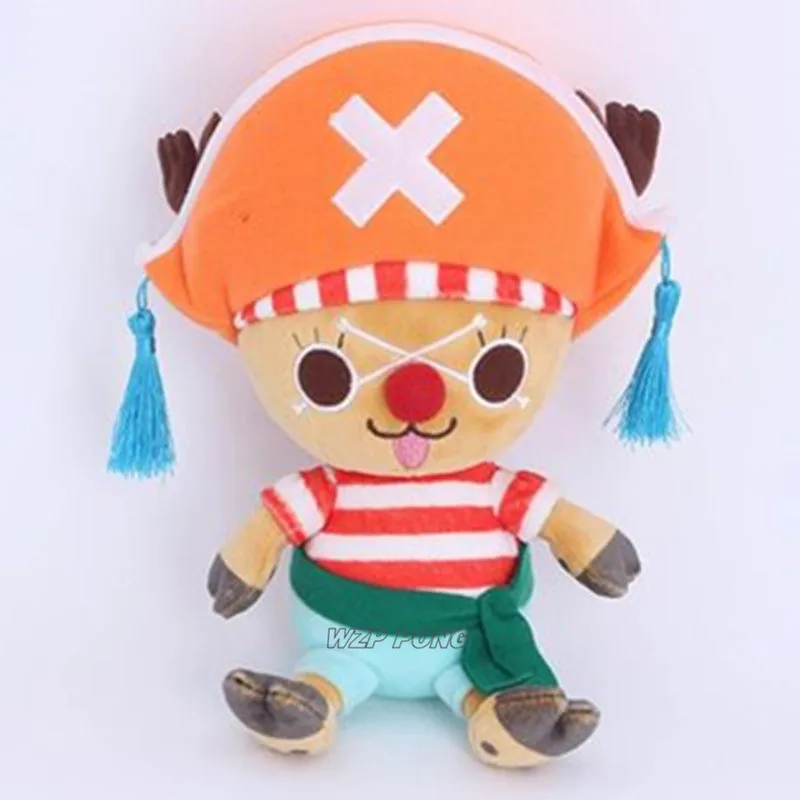 Аниме одна штука Tony Chopper Buggy Ver мягкая плюшевая игрушка высокое качество милые