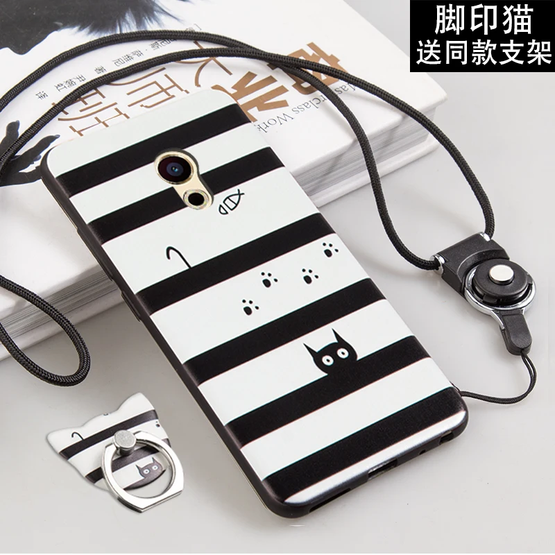 Hot Mermaid case Meizu pro 6 Case Cartoon Cover for phone cases with finger ring 100% BiNFUL |