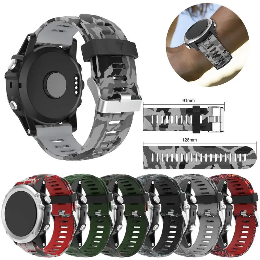 HIPERDEAL сменный ремешок из силикагеля мягкий для часов Garmin Fenix 3 GPS Прямая поставка