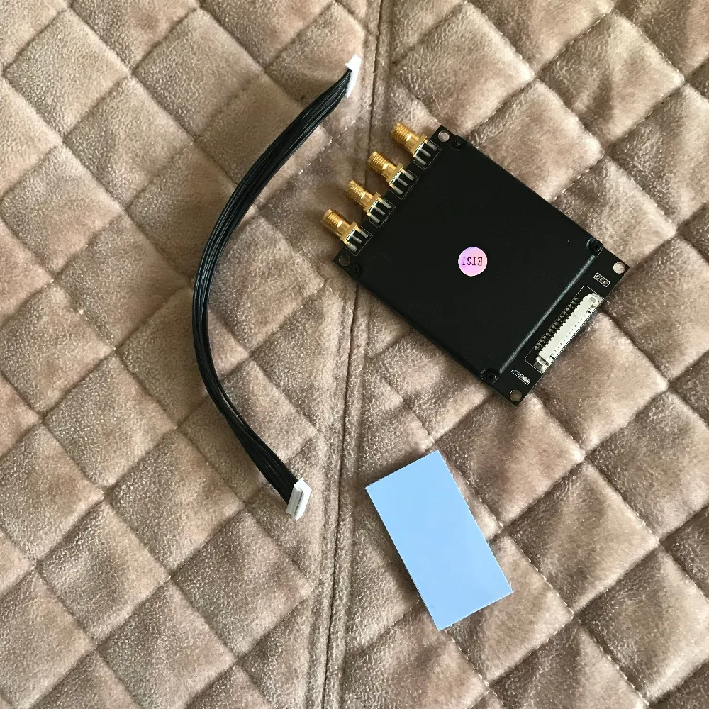 4-портовый uhf rfid-считыватель дальнего радиуса пассивного rfid-модуля считывания