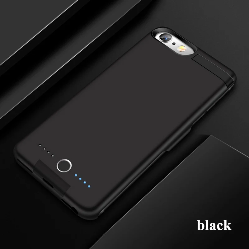 for iphone 6 6s 8000 мА/ч чехол для телефона для iphone 7 8, высокое качество, чехол для зарядки аккумулятора, внешний аккумулятор для iphone 7 8 plus - Цвет: for iphone 6 6s