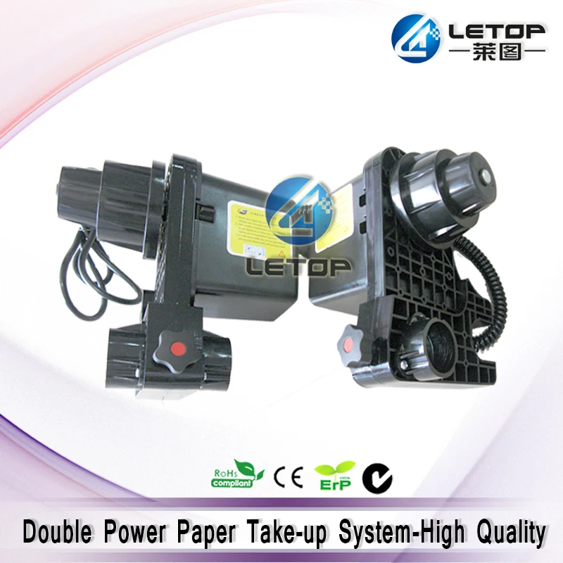 

[Double Motor, With 5cm round hole] Double Power Paper Take-up system widely used for lots type inkjet printer