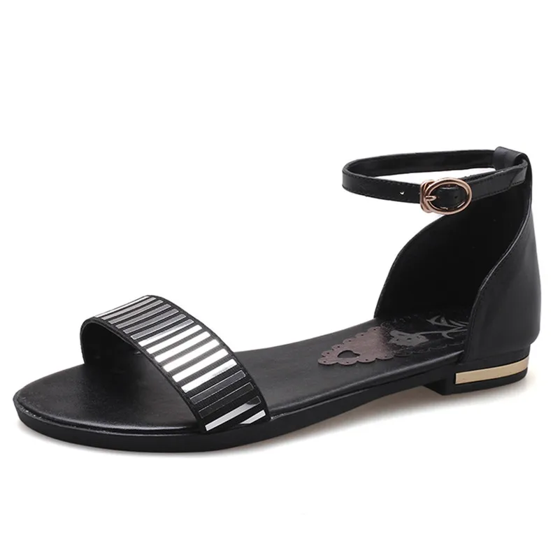 Женские туфли на высоком каблуке FEDONAS черные классические сандалии из