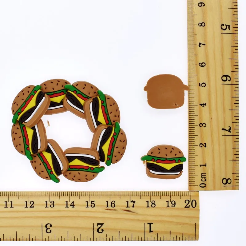 10 шт. мягкие украшения из ПВХ для фаст фуда подходящий чехол телефона/офисных