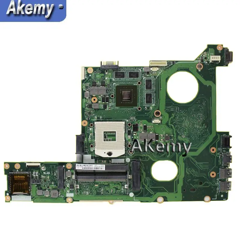 Akemy N46VM GT630M Встроенная 2 Гб материнская плата для For Asus N46V N46VZ N46VB N46VJ ноутбука 100% Testado