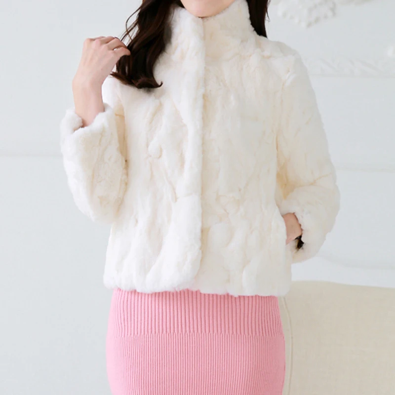 100% чистый Мандариновый воротник реальная натуральная Подлинная женская