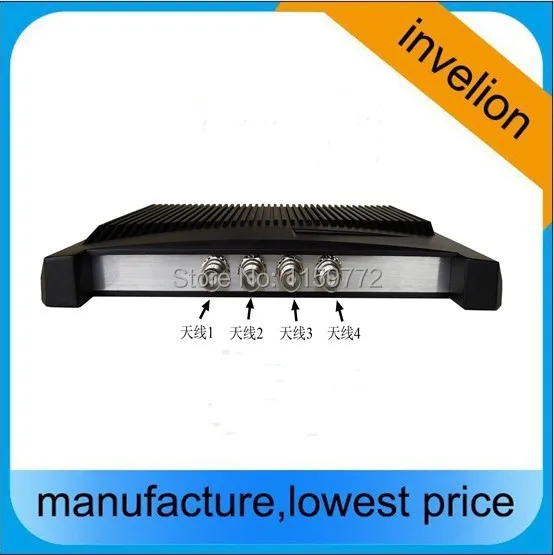 

multi ports fixed passiverfid chip reader animal 500tags/second