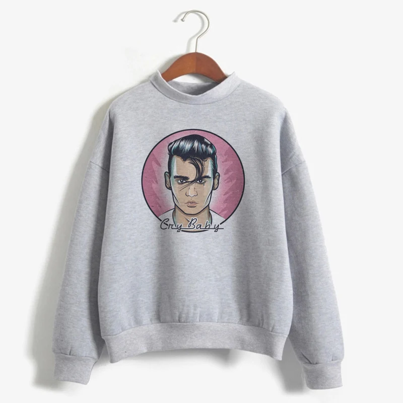 Cry Baby/Женская толстовка с капюшоном; забавная Розовая Толстовка Kawaii; женские пуловеры с длинными рукавами; теплые пальто в стиле Харадзюку; уличная Женская толстовка - Цвет: 19