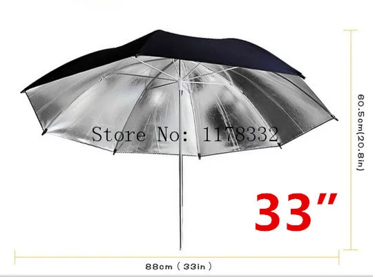 

Зонт-отражатель для студийной съемки, 33 дюйма, 83 см