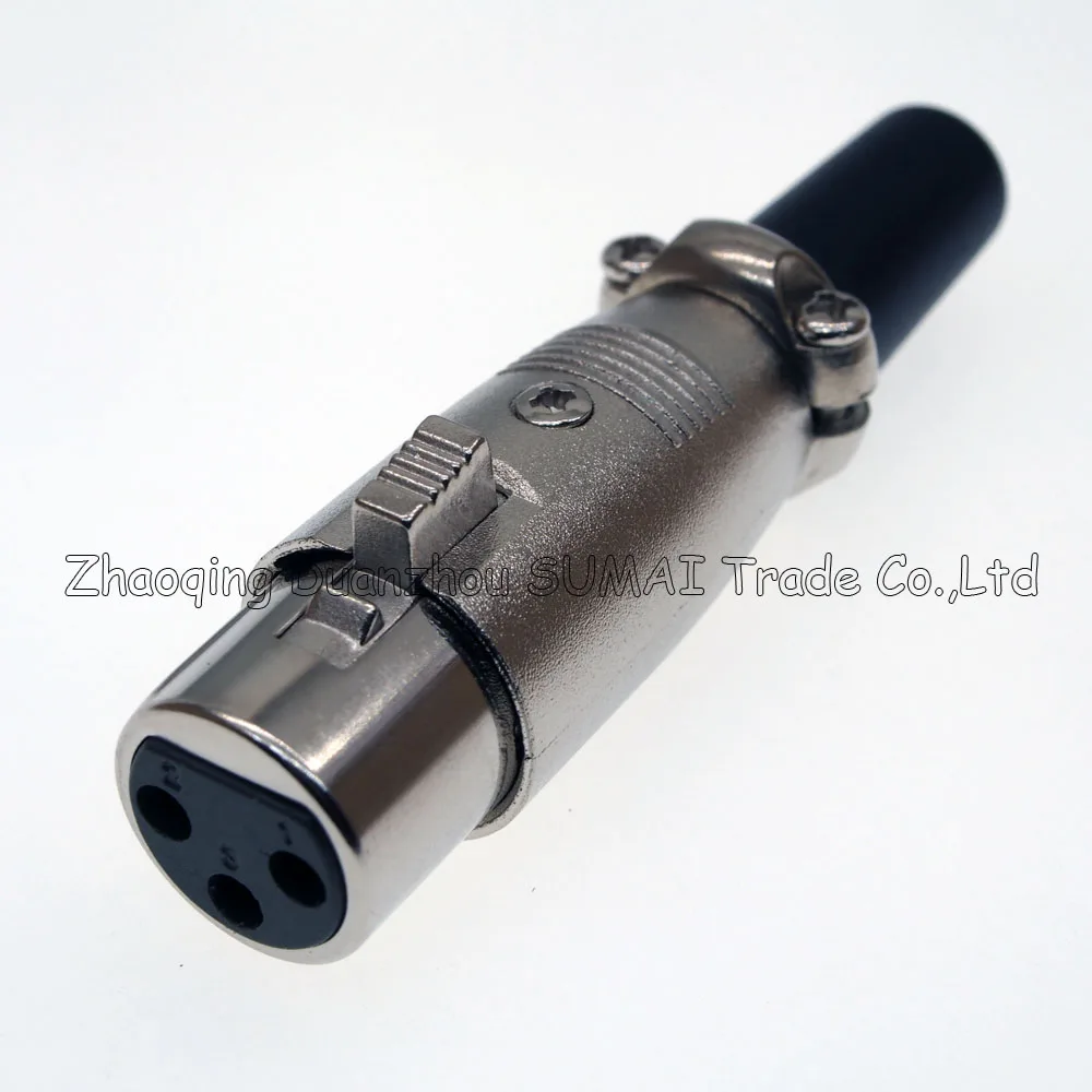 3Pin CANNON аудио MIC разъем XLR 3 контактный J3P KTV микрофон штекер Япония тип замок винт|plug