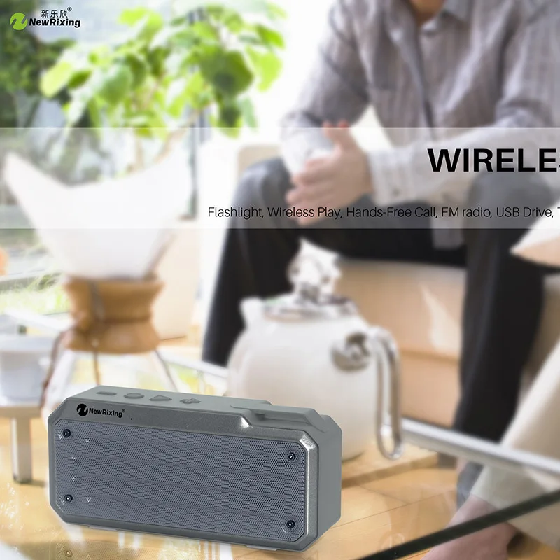 HIFI Portable Wireless Bluetooth Speaker Stereo Soundbar TF FM Radio Subwoofer Column Speakers for Computer Phones Loudspeaker |