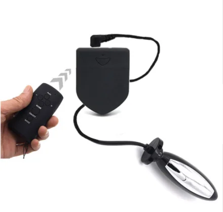 Электрическая Беспроводная Анальная пробка с дистанционным управлением 3 шт.
