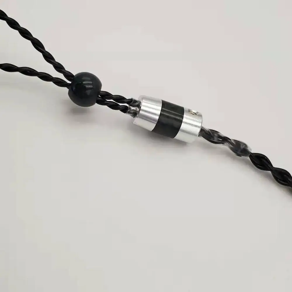 Кабель для наушников на заказ одинарная кристальная медная гарнитура Hi Fi