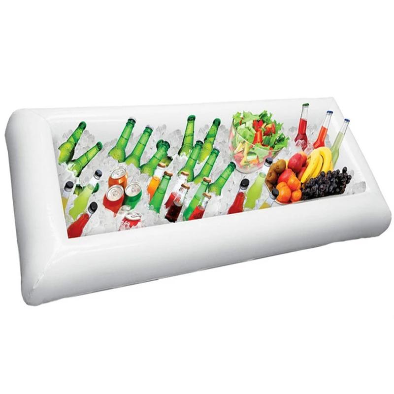 2018 новый гигантский Белый Надувные Салат Бар охладитель шведский стол бассейны