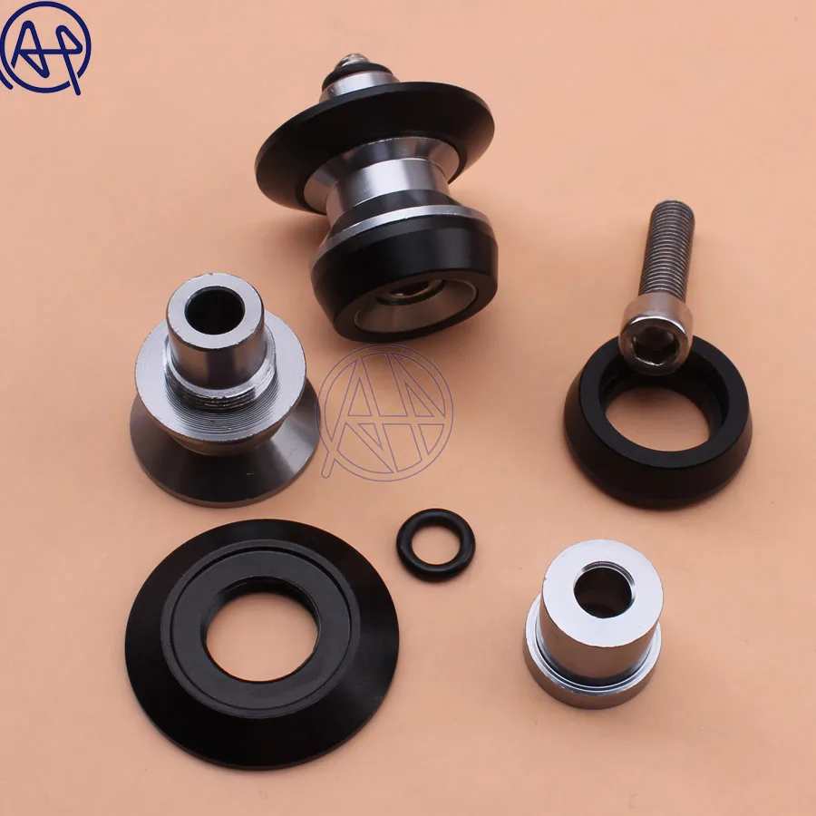 1 пара 10 мм Задняя подставка катушка с поворотным рычагом слайдеры стандартные