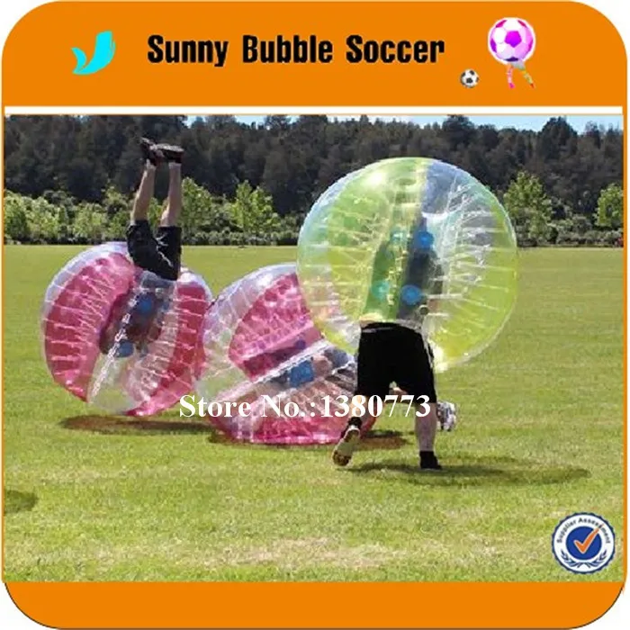 Бесплатная доставка 1 5 м пузырьковый футбол для сборки и соревнований Зорб