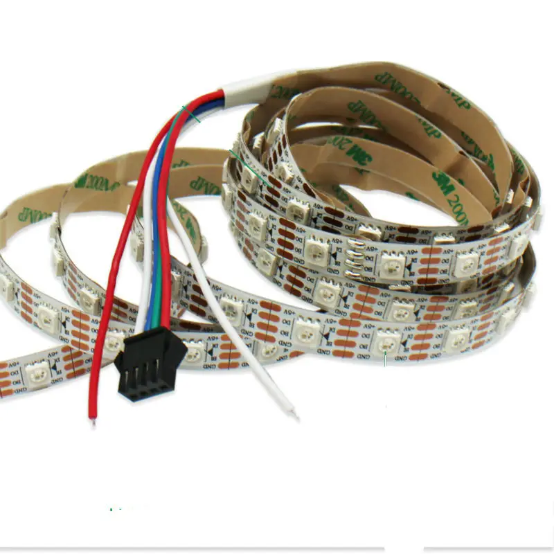 16.4ft 5 м DC5V 300 Пиксели WS2813 IC Модернизированный WS2812B индивидуально адресуемых
