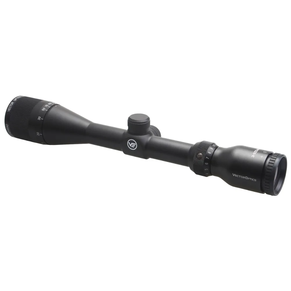 Лазерный прицел Vector Optics Outback 3 12x40 AO 1 &quot Регулируемый для охоты 223 5 56 мм 7