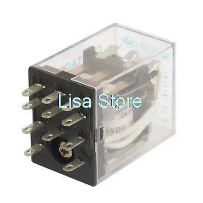 HH53P DC 24V Катушка 3PDT электромагнитное реле питания 11 Pin|relay led|relay coverrelay box |