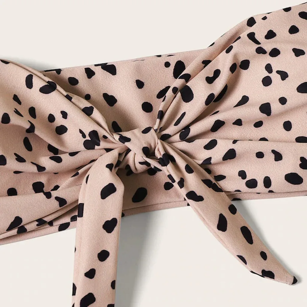 Женский комплект из двух предметов с цветочным принтом пуш ап бюстгальтер