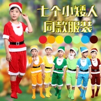 seven dwarfs costume for children christmas costumes for kids snow white princess and the seven dwarfs festival cosplay