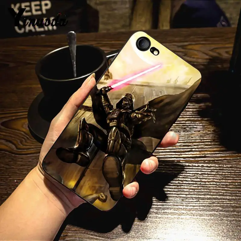 Yinuoda для iPhone 7 6 X Чехол Star Wars Изысканный Роскошный телефон чехол для iPhone 7X6 6S 8 Plus X 5 5S SE XS XR