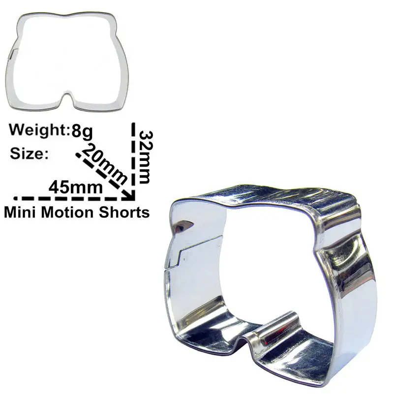 Инструменты для украшения тортов в форме плавки из нержавеющей стали печенье