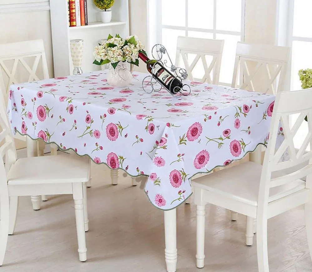 Настольная Юбка ПВХ водоотталкивающая скатерть и горячее масло одноразовые