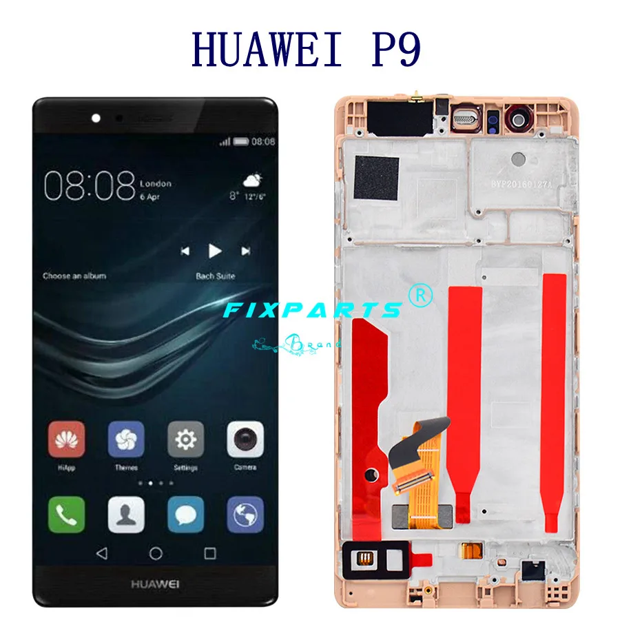 Оригинальный экран для HUAWEI P9 ЖК дисплей сенсорный дигитайзер Plus замена дисплея EVA