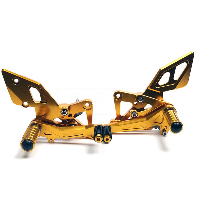 Мотоцикл с ЧПУ Регулируемая Rearset подножки сзади комплект подножки педали для Yamaha YZF R25 R3 YZF-R25 Moto аксессуар