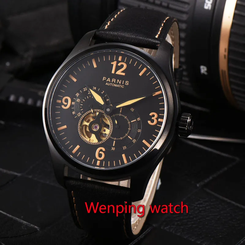 Автоматические наручные часы Parnis W2496 44 мм 21 дюйм | Наручные