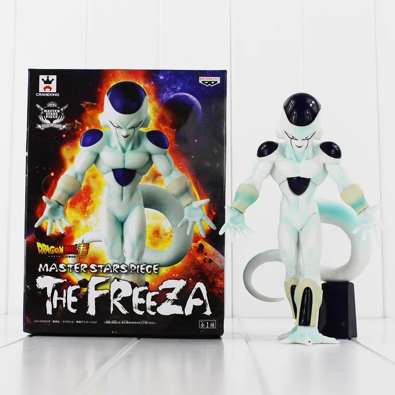 with box 18 см Dragon Ball супер мастер звезды кусок Фриза ПВХ фигурка MSP Frieza аниме Juguetes для детей - Цвет: with box