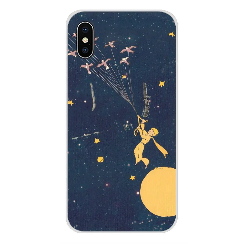 Прозрачный чехол из ТПУ для Samsung A10 A30 A40 A50 A60 A70 Galaxy S2 Note 2 3 Grand Core Prime rose the little prince с