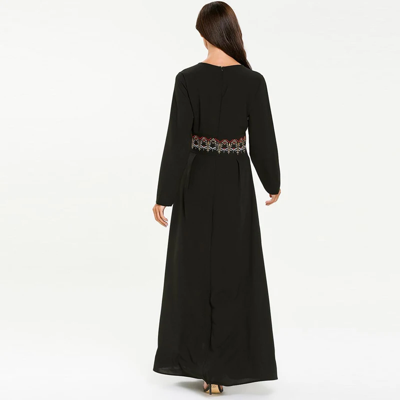 Платье Турецкий Caftan Marocain Elbise Ramadan Qatar Robe Musulmane Longue Femme Vestidos Abaya Дубай исламский