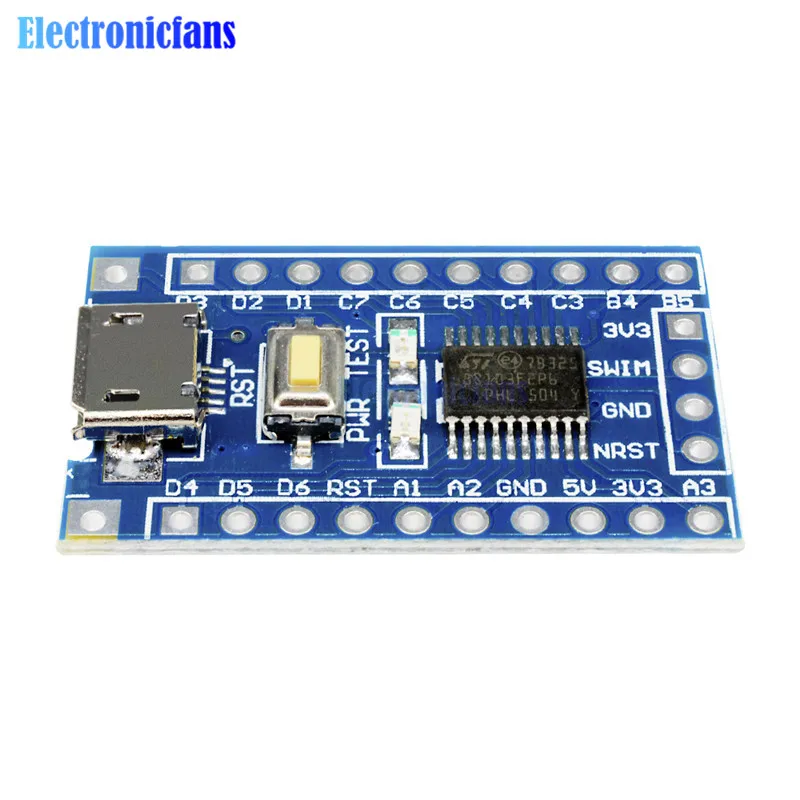 1 шт. STM8S103F3P6 плата для разработки STM8S STM8 минимальная системная светодиодный