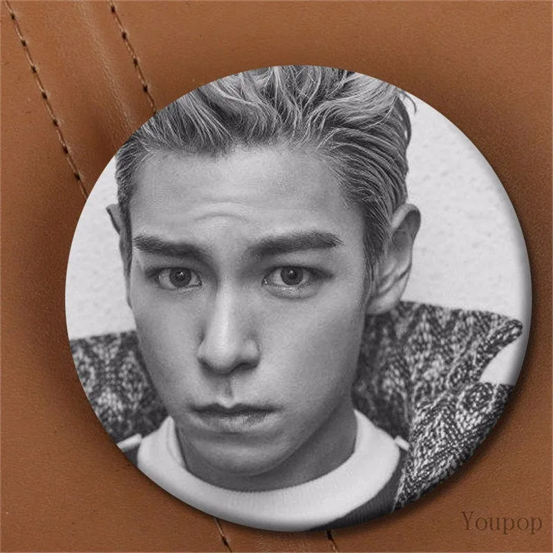 Youpop Kpop корейский Bigbang GD Топ сделал полный альбом последний танец FXXK это девушка булавки значок аксессуары Броши