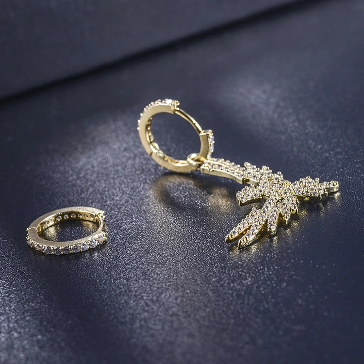 Женские асимметричные серьги кольца с фианитами AAA +|fashion hoop earrings|hoop earringsearrings earrings
