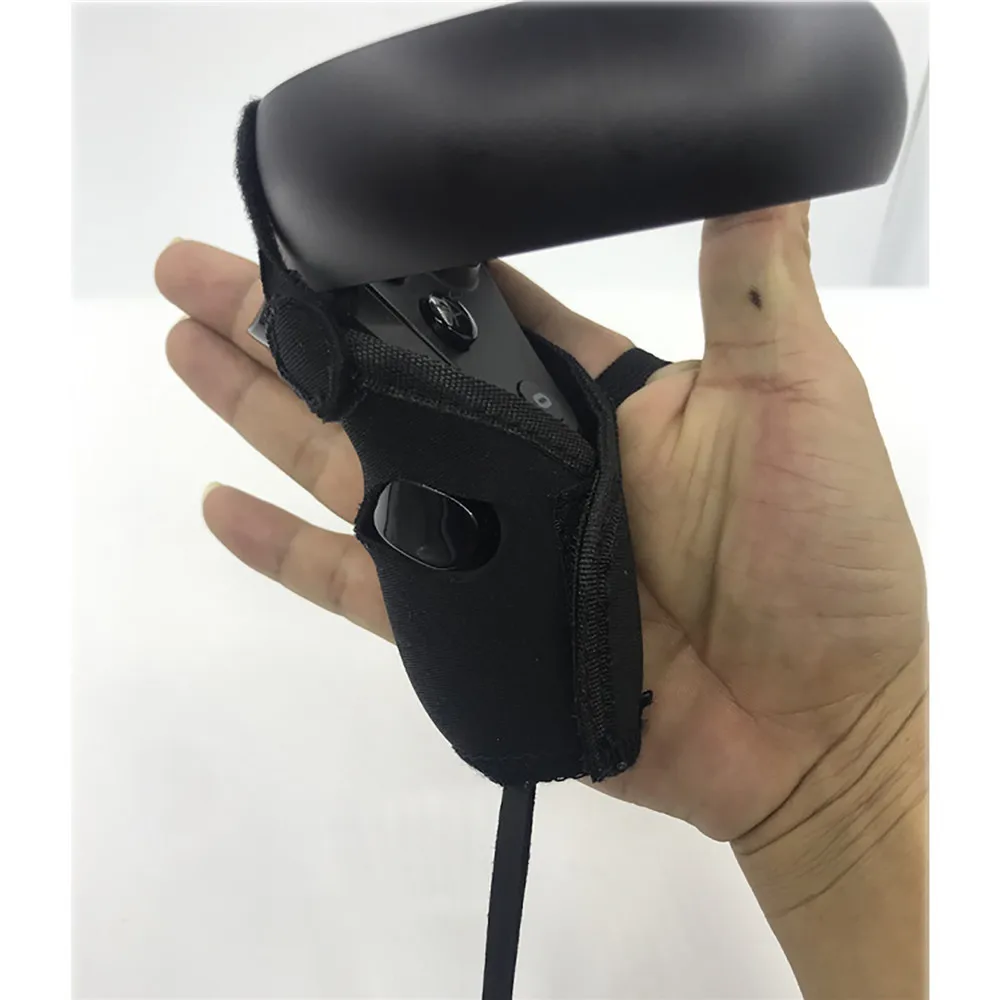 Для Oculus Quest/Rift S VR сенсорный контроллер защитный рукав анти-потеря Высокая поглощение пота противоскользящее покрытие ручки чехол