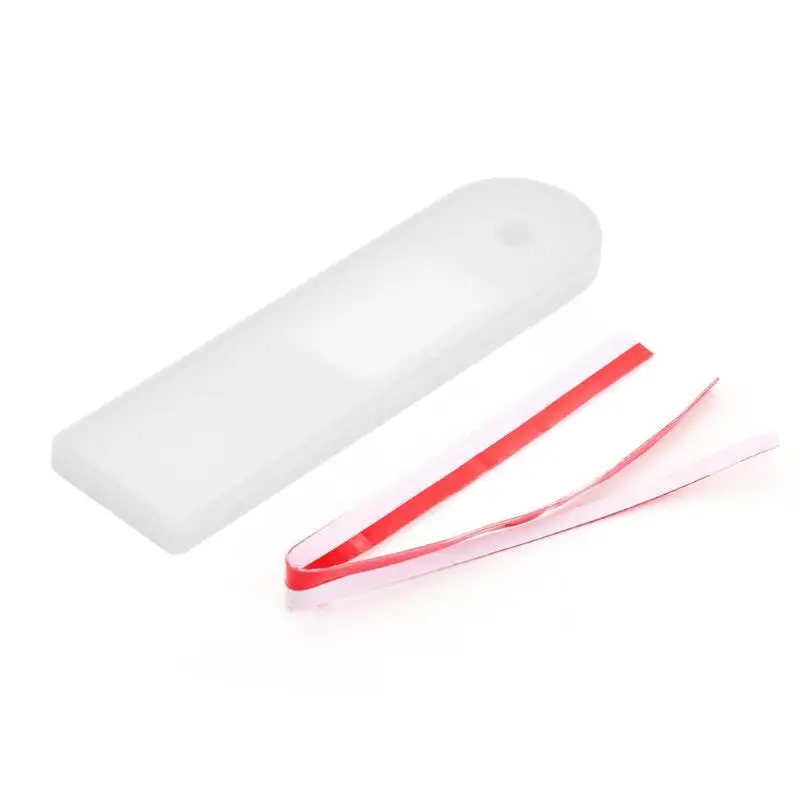 Белый Водонепроницаемый приборной панели крышка платы для XiaoMi 365 Электрический Скутер доска Защитная крышка с клейкой лентой - Цвет: Белый