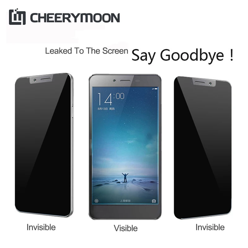

Secret-proof Anti-Peeping Glass For Huawei Enjoy 6S 7S 8 Honor 6X Lite Screen Protector Mate 9 Nova 3e Privacy Film Full Track