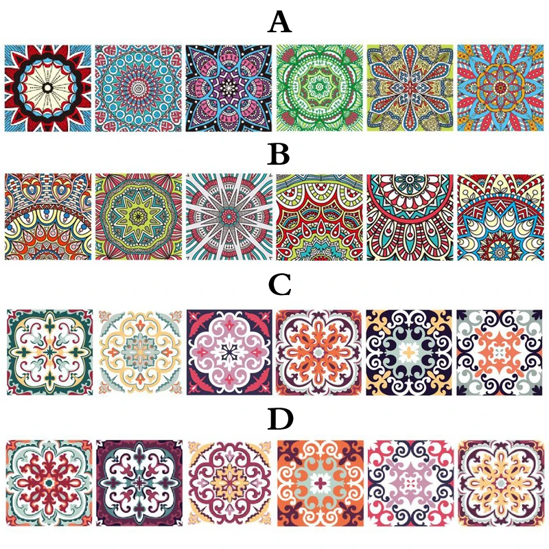 Мозаичная настенная плитка в марокканском стиле сделай сам наклейки на талию