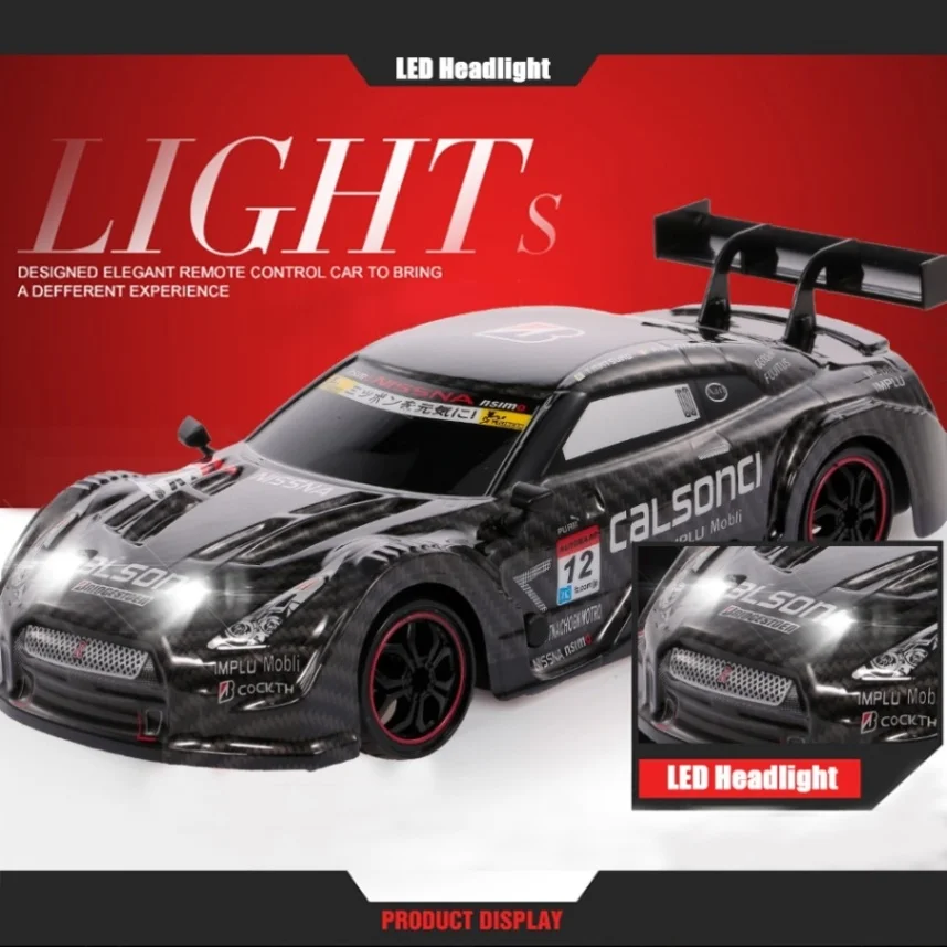 GOOLRC MO11 1/18 RTR RC Автомобиль 2 4G 4WD 4 канала 28 км/ч гоночный Дрифт автомобиль с фарами и