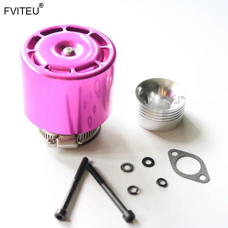 FVITEU Металлический Воздушный фильтр для двигателя cy zenoah 1/5 fg hpi km rovan baja 5b 5t 5sc rc